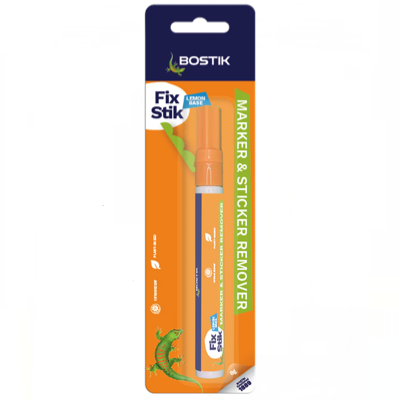 BOSTIK FIX STIK Marker & Sticker Remover Pen 8g